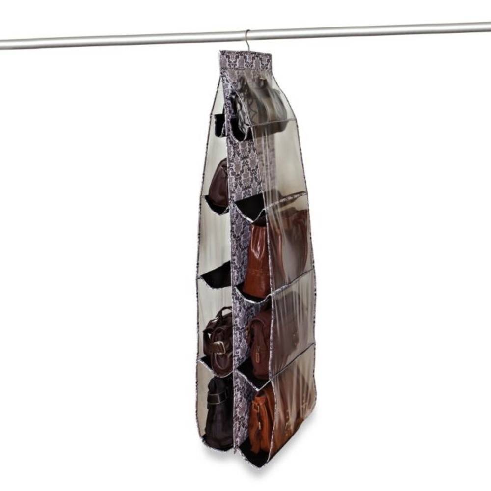 The Laura Ashley Collection 10-Pocket Hanging Handbag Organizer in Delancy